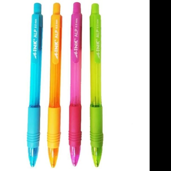 LAPICERO 0.5MM A-INK CGRIP ALP-S COL.SURT E.12 C.144